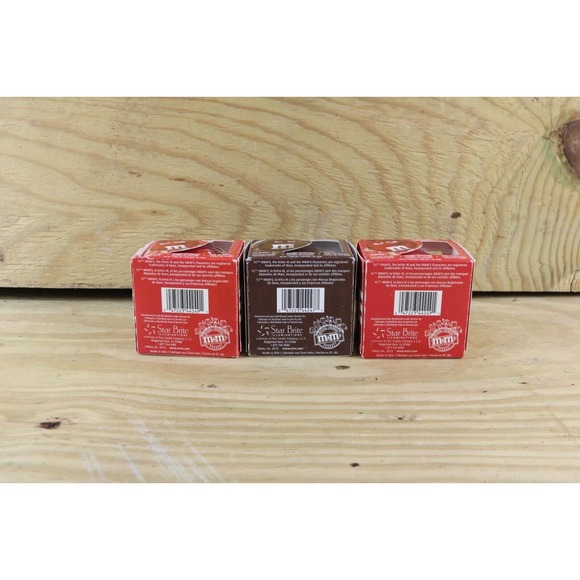 M & M Scented Candles Glass Lot of 3 Cinnamon Chocolate - Picture 4 of 4